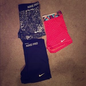 Nike compression shorts